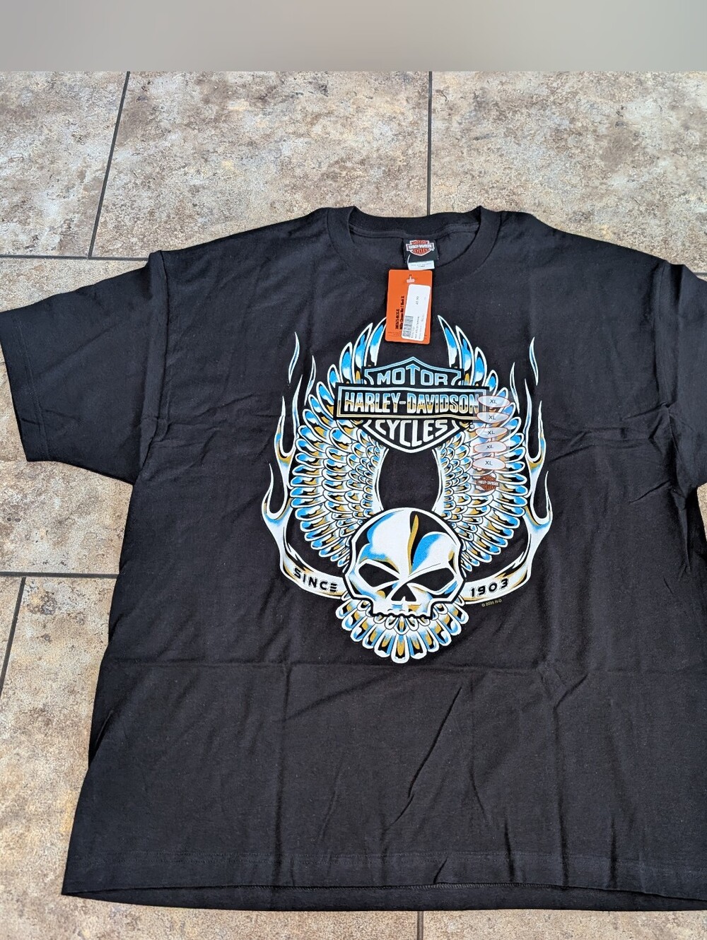 Rockstar Harley Davidson NWTS Men's Xl Tee